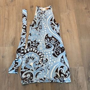 🐳LIKE NEW!!! TORY BURCH dress with tie belt🐳
